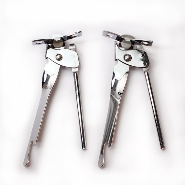 Konservöppnare, Bärbar Konservöppnare, Enkel Konservöppnare, Köksredskap, Multifunktionellt Verktyg, 2-pack