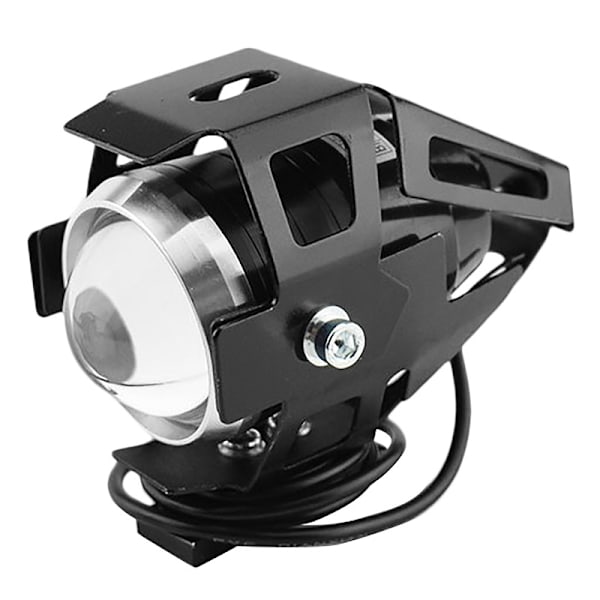 Elektrisk Motorcykel Bil Lys Laser Kanon U5/U7 Angel Eye Pedalcykel Modificeret LED Forlygte Sort