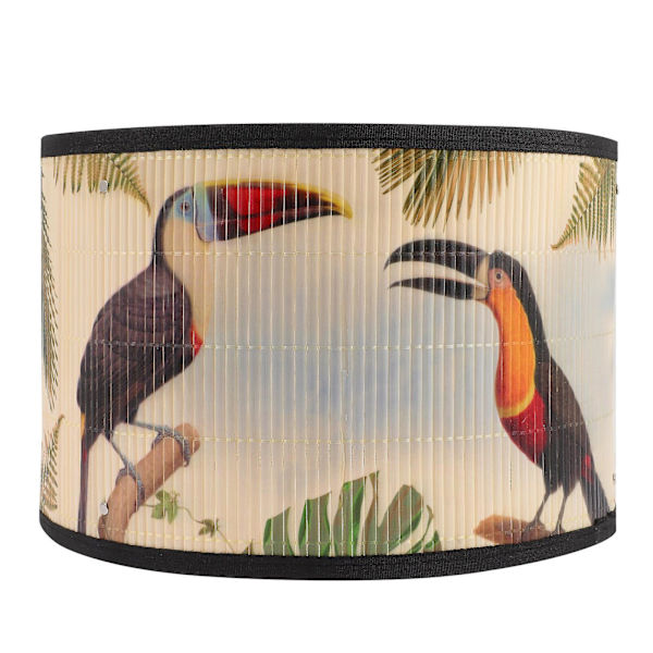 Japansk Tilbehør Cylinder Lys Skærm Gulvlampe Udskiftningsskærme Belysningsarmaturer Dæk Tabl Khaki 30X30CM