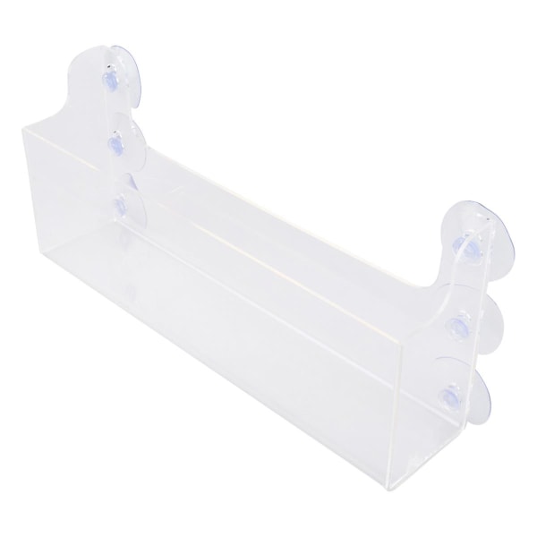 1 kpl Imu-tyyppinen Näyttökehyksen Akryyli Säilytyshylly Läpinäkyvä Juomateline Jääkaapin Hylly (5 Juomateliin) 14.7*35.7cm 14.7*35.7cm