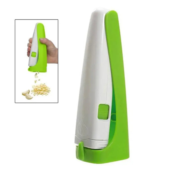 Vitlökshackare Magic Garlic Cube Cutter Pressa Hackare Skivare