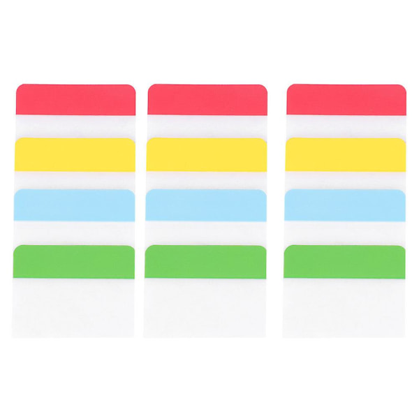 3 uppsättningar Flaggor Indexflikar Sticky Notes Etiketter Sidmarkör Text Highlighter StripsAsorted Color5.1X3.8 Assorted Color 5.1X3.8cm