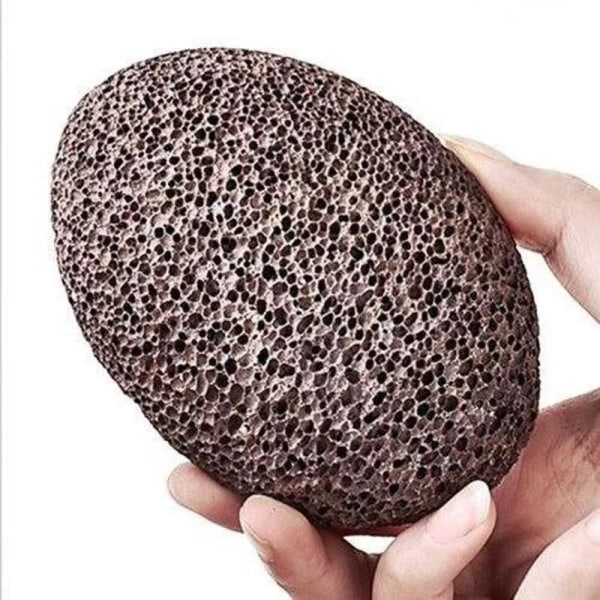 Pumice Sten för Fotförhårdnader (1 st) - Fotpumice Sten för Grova Förhårdnader på Fötter, Händer & Döda Hudceller - Naturliga Pumice Stenar