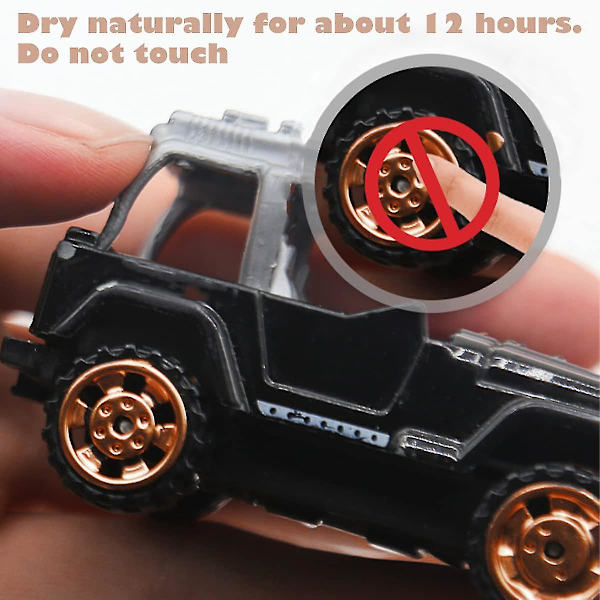 3-pack Flytande Krommarkör Spegel Flytande Kromfärgpenna Set Metalliska Markeringspennor Penna DIY Konst Hantverk Markeringspenna Koppar Copper