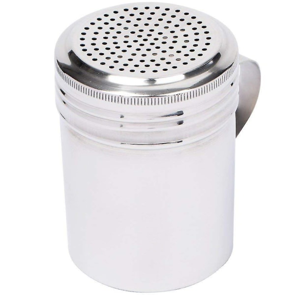 10-ounce Drys Shaker i Rustfrit Stål med Håndtag, Kommerciel Krydderi Drys Shaker til Restauranter