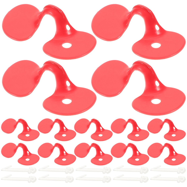 100 kpl Fasaanisilmän suojaimet Kanan silmälasit Kanan silmäsuojat Kanan verisilmälasit Red 8X3cm