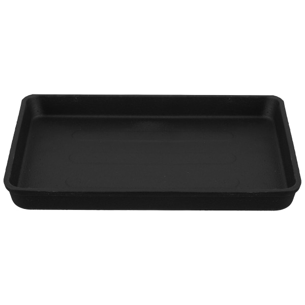 Multifunktionell grillplatta Bärbar grillpanna Järnplatta Grillverktyg Svart23x17x20x1,5 cmcm Black 23x17x20x1.5cmcm