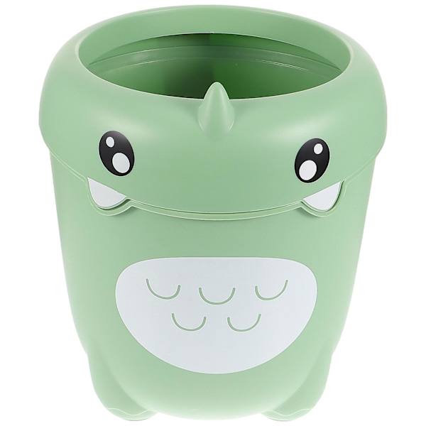 Bærbar søppelbøtte Kjøkkenavfallsbøtter Dekorative søppelbøtter Plast søppelbøtte Gjenvinning søppelbøtte Light Green 30x22cm