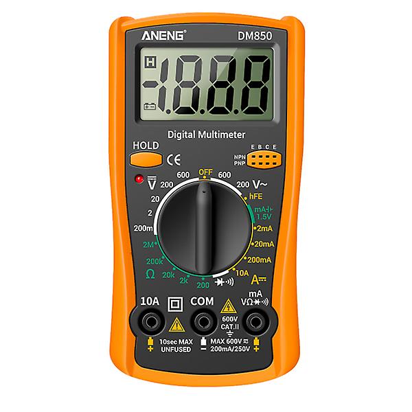 Vastus- ja kapasitanssimittarit Monitoiminen testaaja Jännitevirtamittarit Mittauslaite Korjaus Oranssi 13.9X Orange 13.9X7.45cm