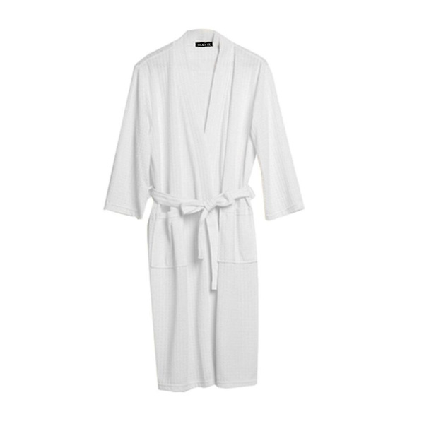1 Stk Multifunktionel Natkjole Praktisk Polyester Par Robe (kvinde, Xxxl)HvidXL White XL