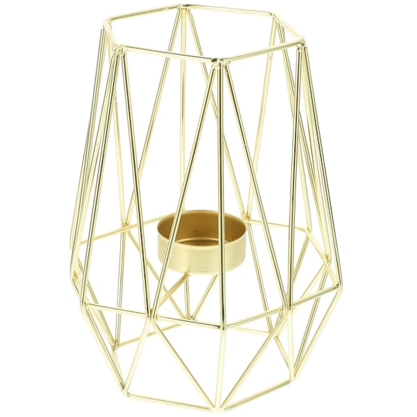 Home and Restaurant Hardware Candle Holder Home Candle Holder Golden Candle Holder Geometric Candle Holders Geometric