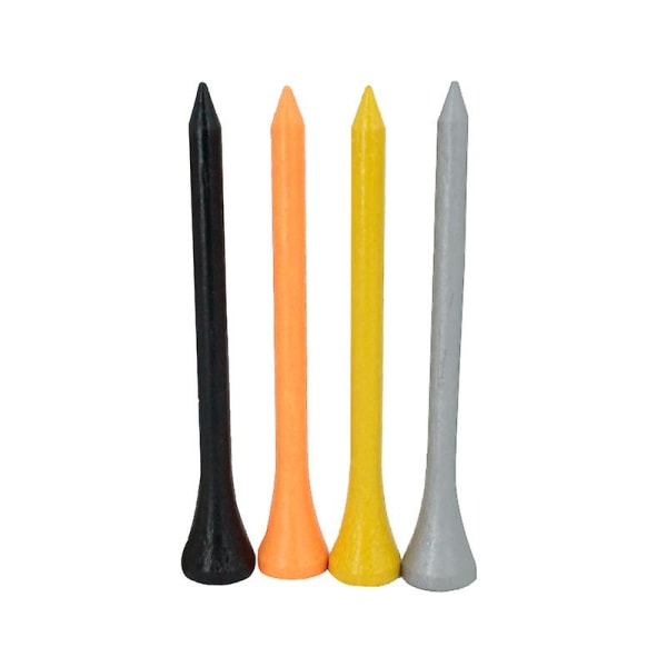 Golftees i plast (50 stk, tilfeldig farge)