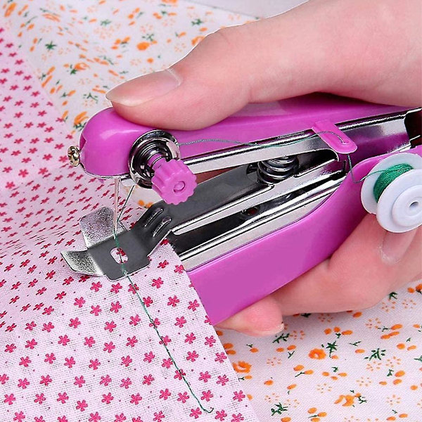 Handsymaskin - Elektrisk Handsymaskin, Mini Handhållen Symaskin Elektrisk Handsymaskin För Diy, Kläder, Hushåll Och Resor