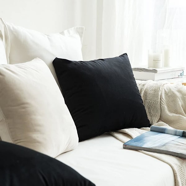 Utomhuskuddfodral, Set om 4 Vattentäta Gröna Bladmönster Soffa Kuddfodral för Patio Trädgård Vardagsrum Sovrum Dekoration, 45x45cm -d