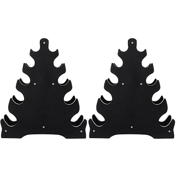 2 st Hantlarförvaringsfäste Snygg Hantlar Displayställ Hantlar Hållande Stativ 2 st 38X8.5CM 2 pcs 38X8.5CM