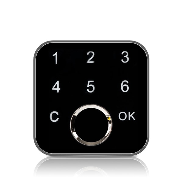 Laatikon lukituksen sormenjälki salasana 2 in 1 Kaapit Lukko Älykäs avaimeton elektroninen lukko laatikon vaatekaapin kaappilaatikolle