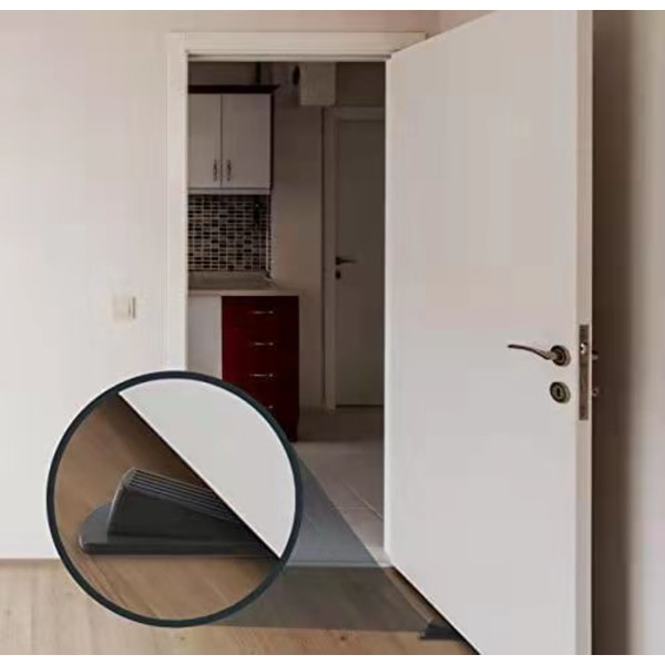Klassinen kumiovenpysäkkikiila - Raskaankalustoiset pinotavat ovenpysäkit, The Doorstop (Sininen 3)