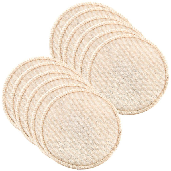 12 kpl Imetyspehmusteita Imetysrintapehmusteet Uusiokäyttöiset Rintapehmusteet 11X11CM 11X11CM