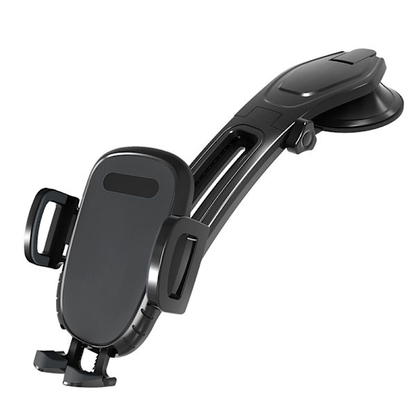 Fleksibelt bilmonteringsbrakett for dashbord, justerbar telefonholder_xrzi black
