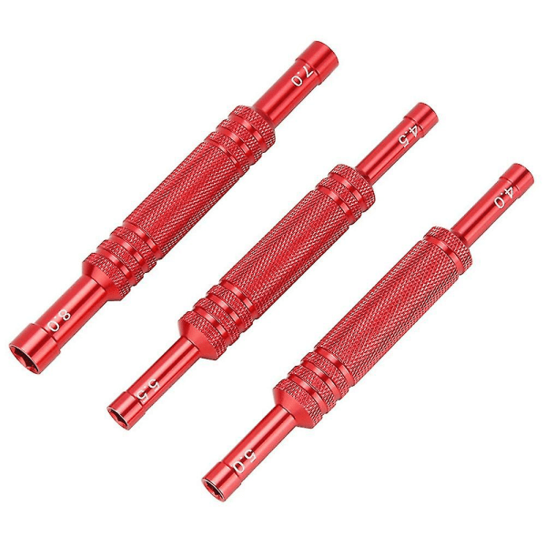 Metall 4.0/4.5/5.0/5.5/7.0/8.0mm Sekskant Hylseskiftenøkkel Verktøy Kompatibel Med Axial Scx10 T