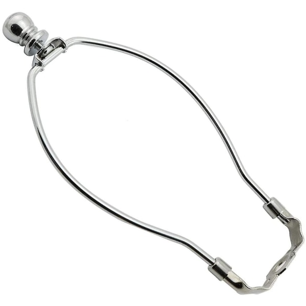 1-pack 8/9/10 tum Lampskärm Harp Hållare DIY Belysningstillbehör Hornram Lampskärm Fäste för Bord/Golvlampa (silver) 10 tum 10 Inch