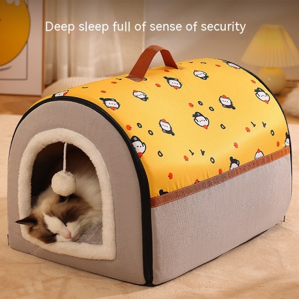 Winters Cat House, Waterproof Nest Cat Cabin, Fine Quality Materials Puppy Shelter Outdoor, Multi Scenario Use Cat House Winters