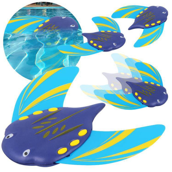 1 st Dyk Leksak, Stingray Under Water Pool Leksak, Vattenleksak Set, Barnens Dyk Leksak Simma Sommar Leksaker