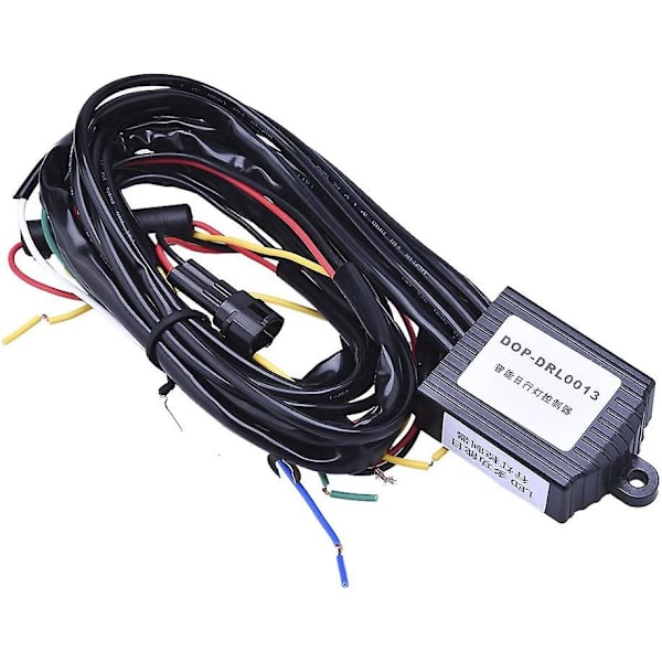 Universal 12V LED Dagkjørelysstyring for Motorsykkel, Bil, SUV, Lastebil