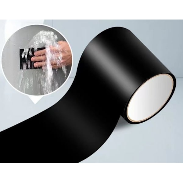 2 stk Super Stærk Vandtæt Gummi Tape Stop Lækager Klæbebånd Ny
