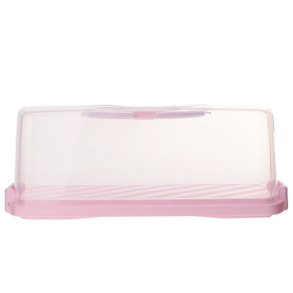 Kakun Kuljetuslaatikko Läpinäkyvä Jälkiruokakuljetuslaatikko Käsikäyttöinen Kakkulaatikko Monikäyttöinen Kakun Pakkauslaatikko 36X15.7X13.5CM 36X15.7X13.5CM