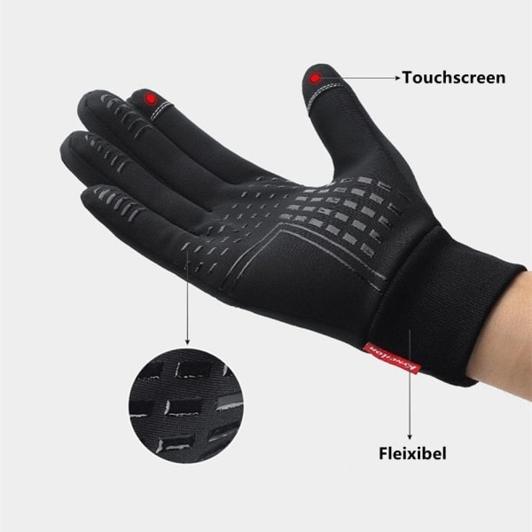 RYI)L Cykelhandsker Handsker Touchscreen Sport Handsker Varme Handsker