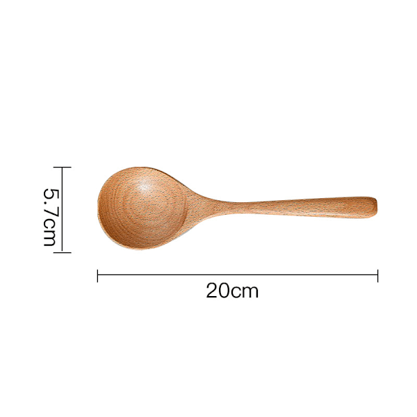 Mini Natural Wooden Spoon Mini Tasting Spoon Seasoning Salt Spoon Kitchen Cooking Seasoning Spoon