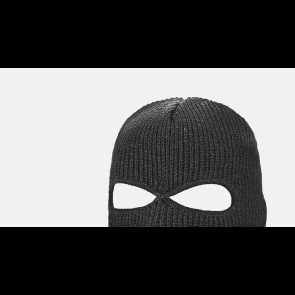 2-pack Hålvirkad Full Face Skidmask Vinter Ansiktsöverdrag för Utomhussporter - AcademyFits Kvalitet Full Face Stickad Skidmask Unisex