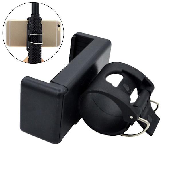 Universal Adapter Telefonstativfäste Mobiltelefonfäste Adapter Mobiltelefonstativ Svart Black
