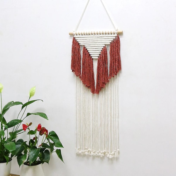 Macrame Väggbonad Vävd Gobeläng Väggkonst Dekoration - Vacker