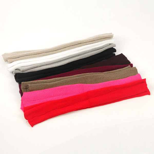 Kashamiirisekoitetut käsivarsinlämmittimet talviset sormittomat käsineet neulotut pipohanskat rannelämmittimet peukalonreiällä naisille Khaki color One size fits all