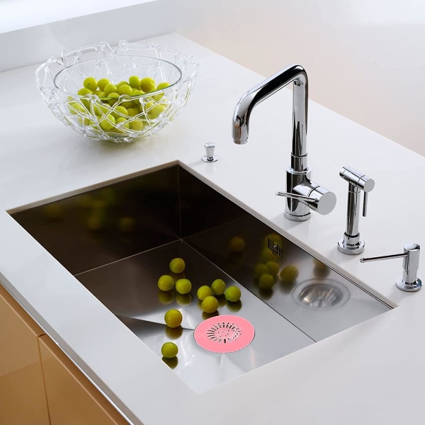Silikoninen pesualtaan siivilä muotoinen pesualtaan cover kylpyamme suihku keittiön tyhjennyskansi tyhjennystulppa tulppa ammeeseen kylpyhuone keittiöön (6 kpl)
