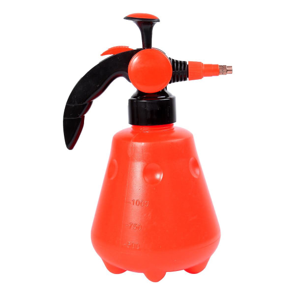 Plastsprayflaska Vattningskannor Pumptrycksspruta Handhållen Sprayflaska Röd 27x13cm Red 27x13cm