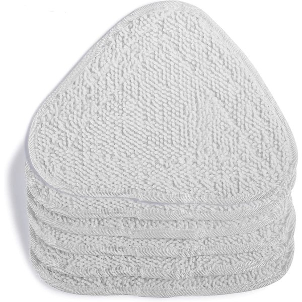 6 stk. Erstatningsdeksler for Steam Dampvask erstatningsdeksler Hot Spray Mop, Power Pads Familiepack