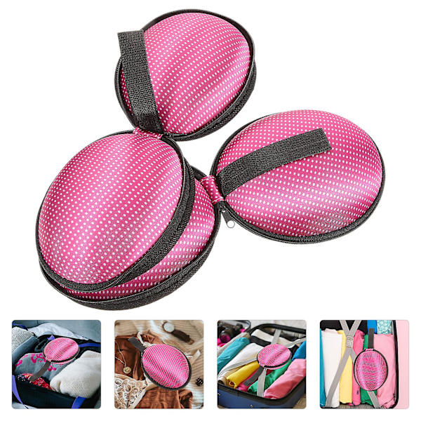 2 stk. Rejse-BH-etui Undertøjs Opbevaringspose Rejse-BH-arrangør Praktisk BH-pose 15x13cm 15x13cm