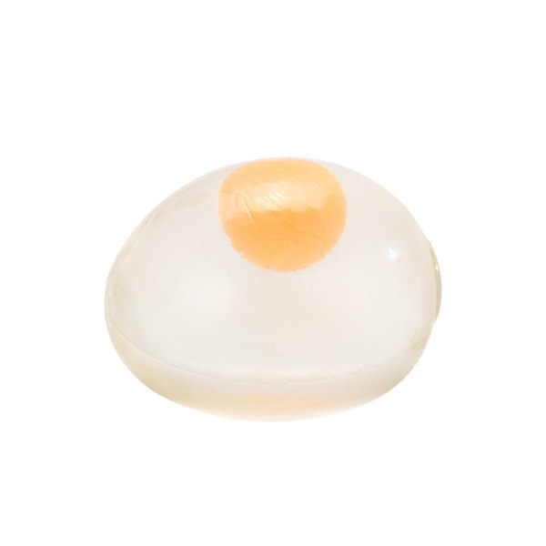 Påske Sticky Egg Splat, Klæbrig, Fleksibel og Holdbar Squishy Legetøj (Hvid, 12-pak)