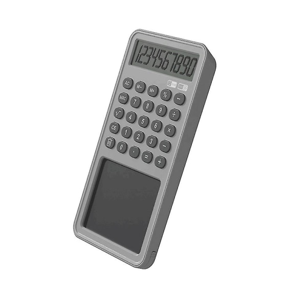 12-cifret Display Lommeregner Notesblok LCD Skrivetavle Tegnebræt Basis Med Stylus Pen Slet Bu