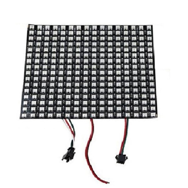 8x32 Sk6812 Ws2812b Fleksibelt LED-panel Digital Pixelskjerm Dc5v