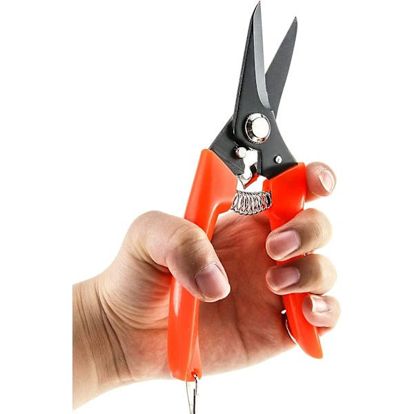 Hovsax för Klövspalt, Fjäderbelastad Hovtrimmer för Getter, Får, Alpackor, Lamm, Grisklövar Busktrimmer (1 st)