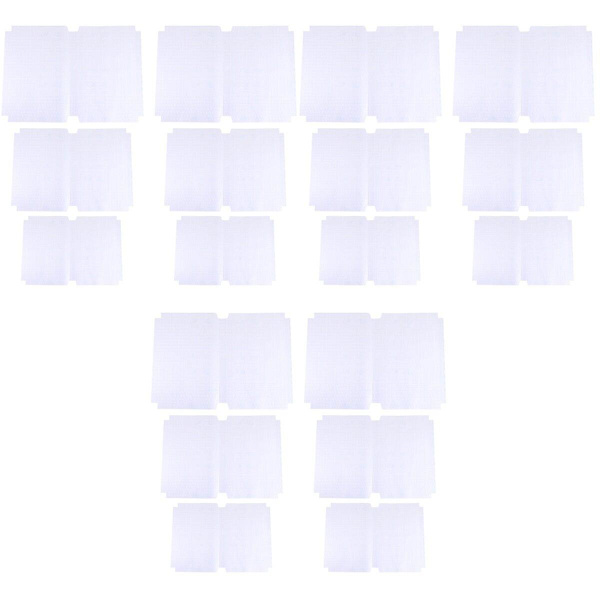 3 Sarjaa / 30 kpl Liukuva Abs-Turvallinen Vedenkestävä Nubuck-Materiaali Läpinäkyvä Itsekiinnittyvä Kalvo Kirjan Kansi 3 Sets 25X33cm