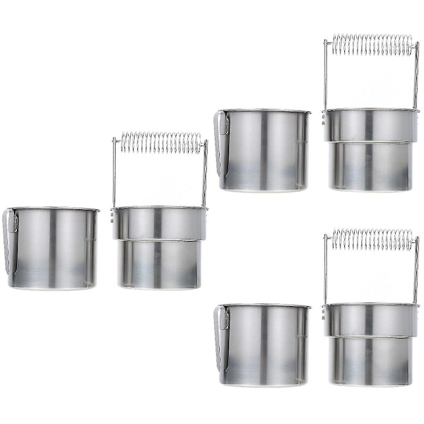 5 stk. Rustfrit Stål Kunstner Penslebassin Malepenselvasker Malepensel Vask Tool3pcs20X10.8cm 3pcs 20X10.8cm