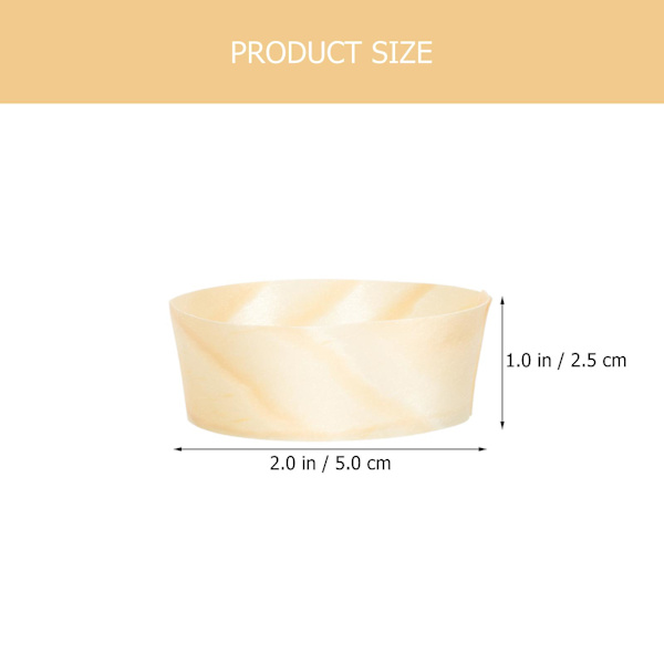 50 stk. Seafood Bakke Salatplade Sushi Take Out Bakker Sushi Fade Sushi Display Taller Sashimi Bakke Elfenben 5x5cm Ivory 5x5cm