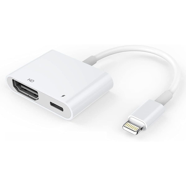 HDMI-adapter, HDMI-adapter för iPhone 1080P Lightning Digital_ryy