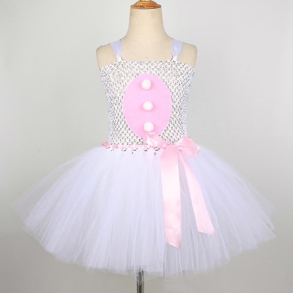 Pienten tyttöjen pääsiäispupu tutu mekko lapsille pupu cosplay asut 10-12V 10-12Y