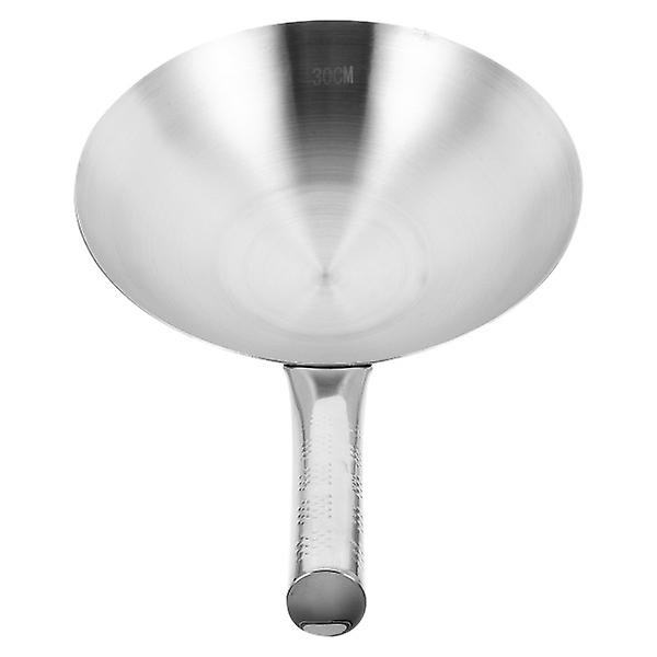 Ruostumattomasta teräksestä valmistetut keittiövälineet paistinpannu ruostumattomasta teräksestä valmistettu wok-pannu korealainen paistinpannu syväpaistamiseen Silver 49*32*10cm
